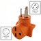 Ac Works Plug Adapter, 6-30R, 10-30P, 0 ft., Orange AD1030630 - alternate 5